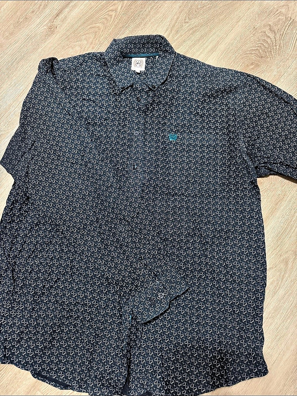 Cinch Men's Geometric Button Down Shirt
